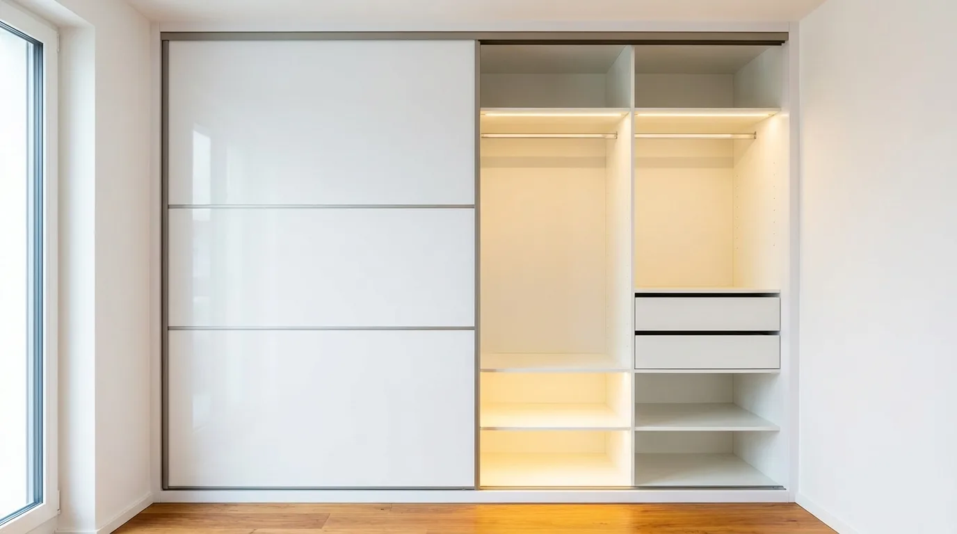 Vestavná skříň na míru – realizace 06 – Martin Kučera truhlář